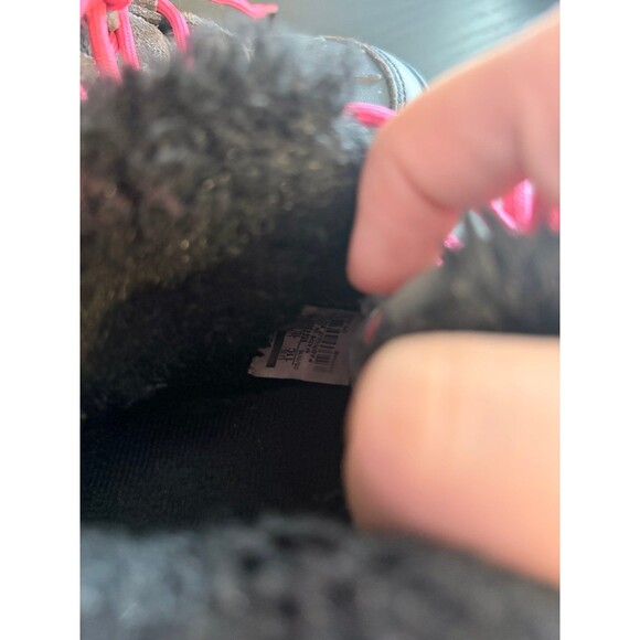 Nike ACG Woodside Chukka Snow Waterproof Boots in Anthracite Hyper Pink Size 11 - Picture 4 of 9